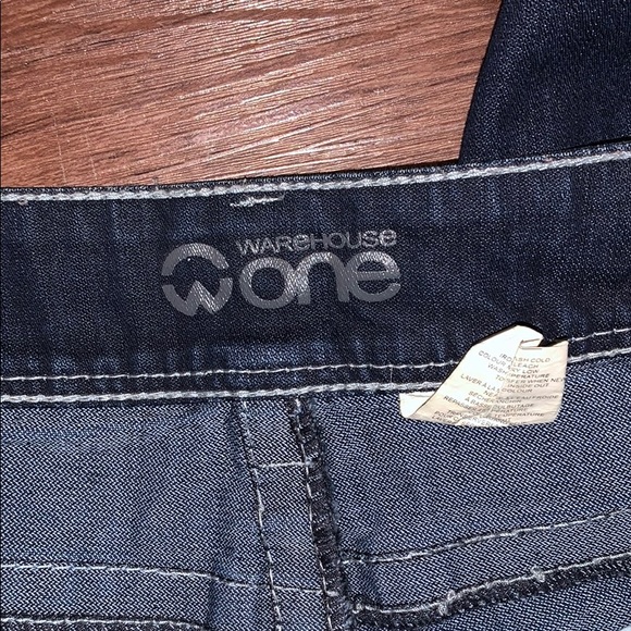 Warehouse One size 16 longer Jean capris - Picture 3 of 5